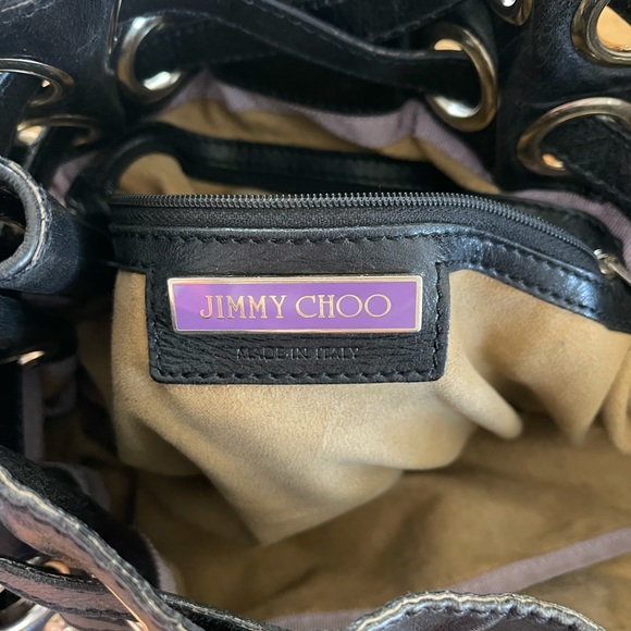AUTHENTIC JIMMY CHOO SHOULDER BAG - Picture 6 of 10